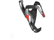 Elite Vico carbon bottle cage-Various Colours  matt black/red  click to zoom image