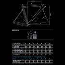 Basso Bikes Diamante Disc Frameset Red Fade click to zoom image