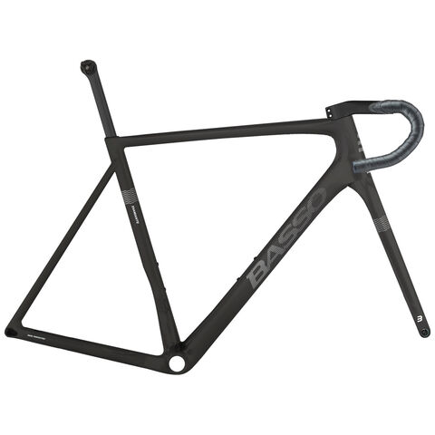 Basso Bikes Diamante Disc Frameset Black click to zoom image