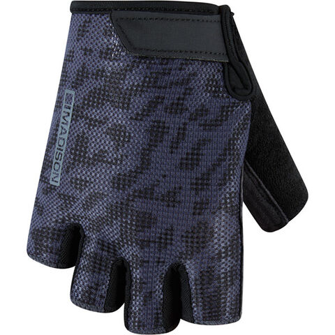 Madison DeLux GelCel men's mitts, camo navy haze click to zoom image