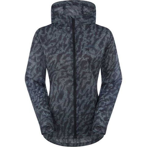 Madison Roam women's lightweight packable jacket, camo navy haze click to zoom image