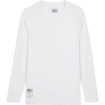 Madison Isoler mesh men's long sleeve baselayer - white