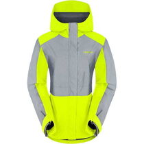 Madison Stellar FiftyFifty Reflective wms wproof jkt - hi-viz yw / silv