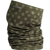 Madison Isoler Microfiber neck warmer - polka dark olive - one size