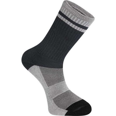 Madison Roam extra long sock - grey / black click to zoom image