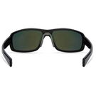 Madison Target Glasses - gloss black / fire mirror click to zoom image