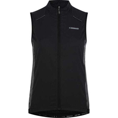 Madison Stellar Reflective windproof women's gilet, black click to zoom image