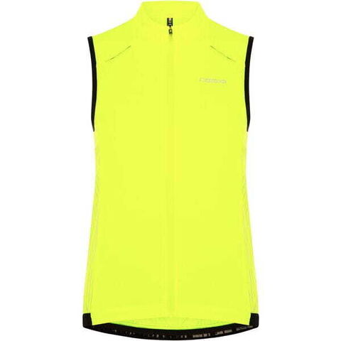 Madison Stellar Reflective windproof women's gilet, hi-viz yellow click to zoom image