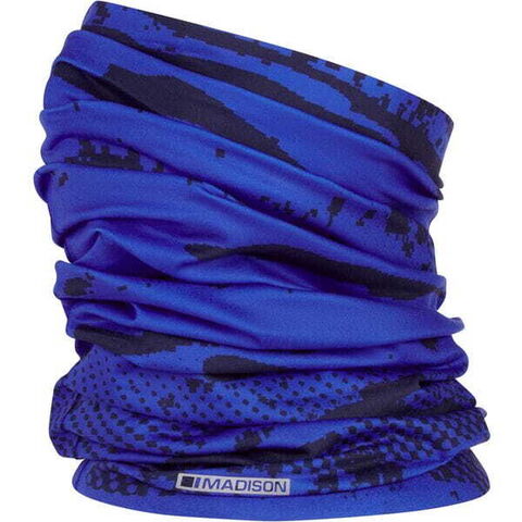 Madison Freewheel Necktube - dazzling blue camo click to zoom image