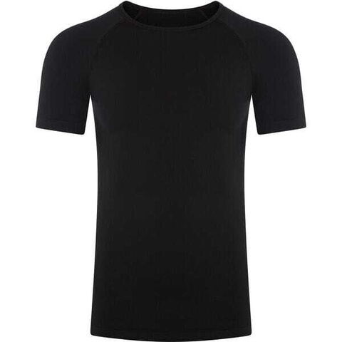 Madison Roam isoler mesh short sleeve baselayer, black click to zoom image