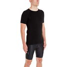 Madison Roam isoler mesh short sleeve baselayer, black click to zoom image