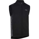 Madison Stellar Reflective windproof men's gilet, black click to zoom image