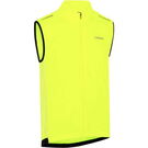 Madison Stellar Reflective windproof men's gilet, hi-viz yellow click to zoom image