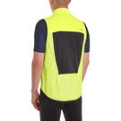 Madison Stellar Reflective windproof men's gilet, hi-viz yellow click to zoom image