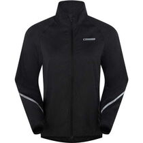 Madison Freewheel youth packable jacket, black