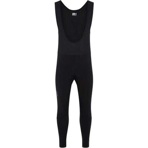 Madison Freewheel men's thermal bib tights with pad, black click to zoom image