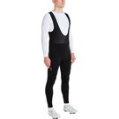 Madison Freewheel men's thermal bib tights with pad, black click to zoom image