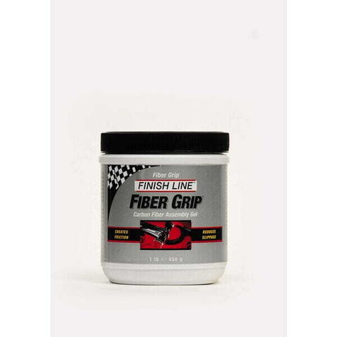 Finish Line Fiber Grip carbon fibre assembly gel 1lb/455ml tub click to zoom image