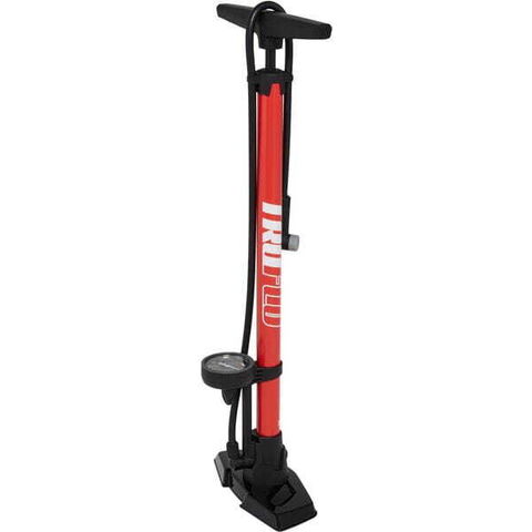 Truflo Easitrax 4 Floor Pump - red click to zoom image