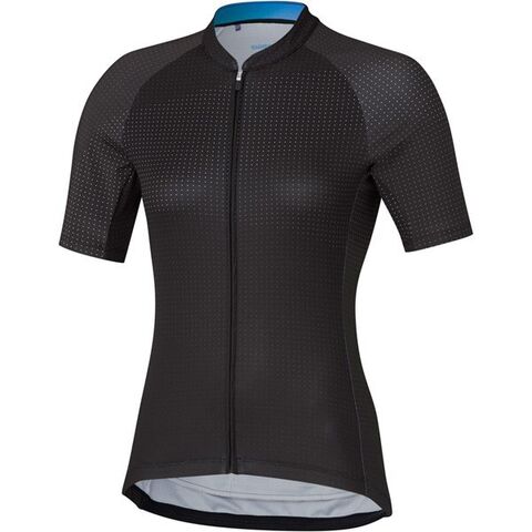 Shimano Clothing Women's Mizuki Jersey, Black click to zoom image