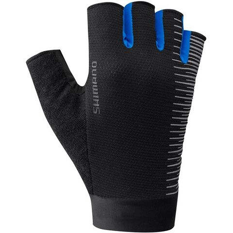 Shimano Clothing Unisex Classic Gloves, Blue click to zoom image