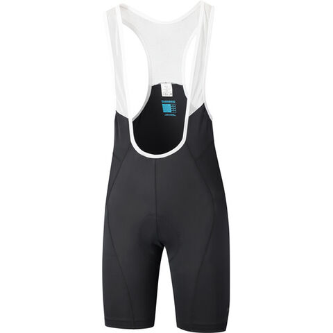 Shimano Clothing Men's Kodama Bib Shorts, Black click to zoom image