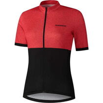 Shimano Clothing Women's Element Jersey, Tea Berry