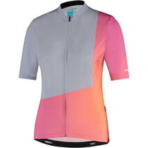 Shimano Clothing Women's, Sumire Jersey, Blue/Pink