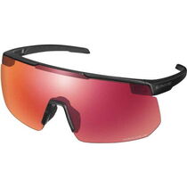 Shimano Clothing S-PHYRE Glasses, Metallic Black, RideScape Road Lens