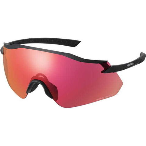 Shimano Equinox Glasses, Metalic Black, RideScape Road Lens click to zoom image