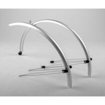 M Part Commute full length mudguards 700 x 46mm silver