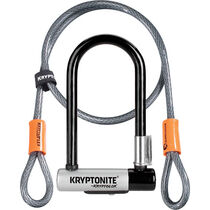 Kryptonite Kryptolok Mini-7 w/ Flex Cable & Flexframe Bracket