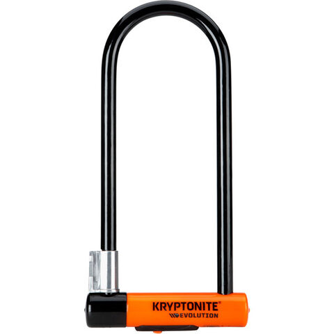 Kryptonite Evolution long shackle U-lock with FlexFrame bracket click to zoom image