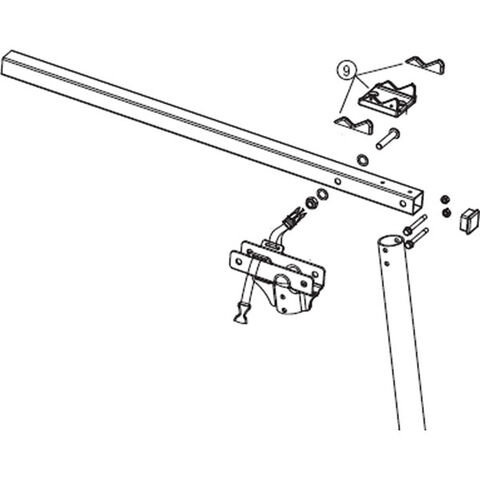 Park Tool 1711 Bottom bracket saddle with covers PRS20/21 click to zoom image