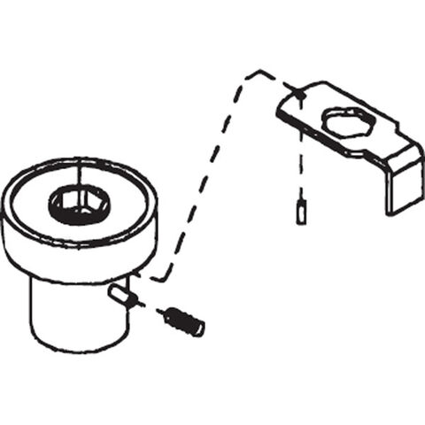 Park Tool 512A Revised sliding cup assembly for HHP1/2 click to zoom image