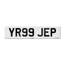 Number Plate Car Standard Oblong Front 520x111mm